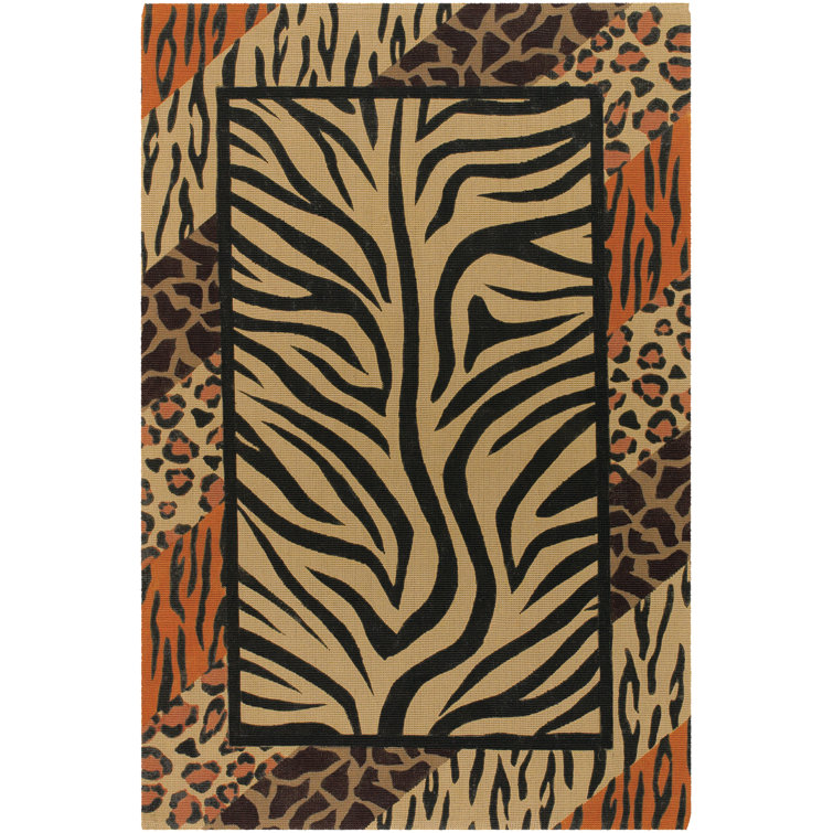 Tapis brun / noir Irondale