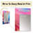 Transitional blue and pink shapes II - Transitional Shapes Large Mirror, Pink Unique Wall Mirror Decor, Printed Metal Art-314938816