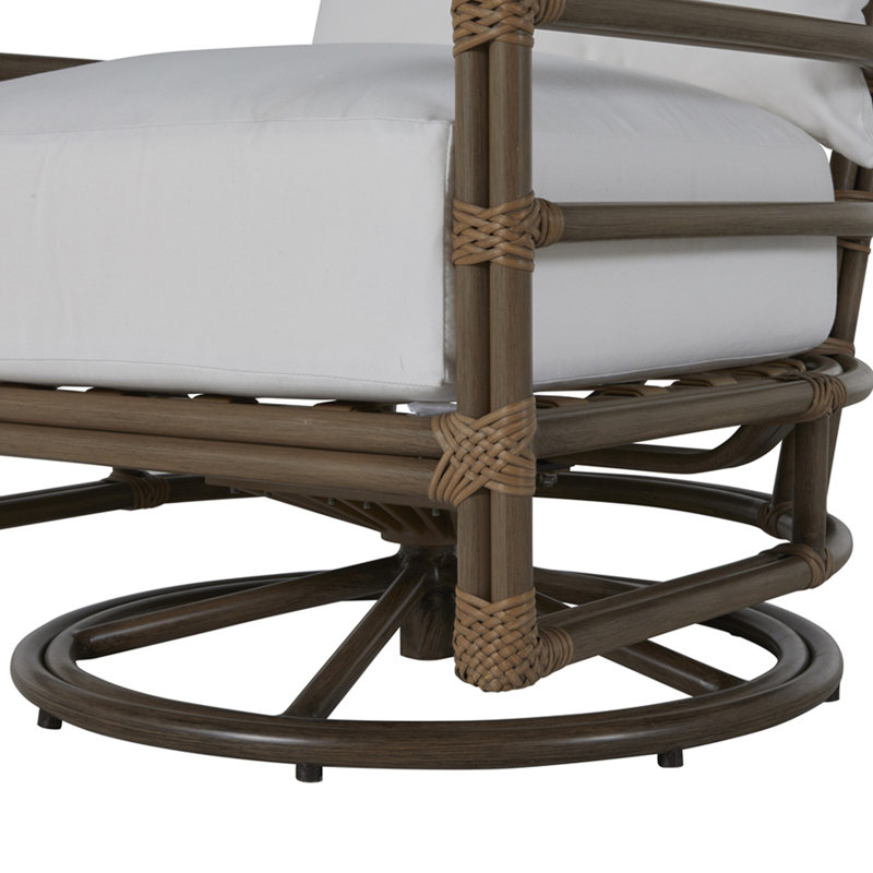 Chaise berçante Malibu, Pas de soudure, Rollo crème
