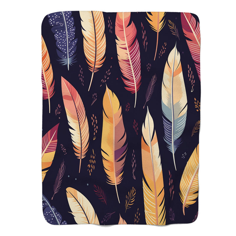 Boho Patterns - 1 Piece Premium Blanket, Queen