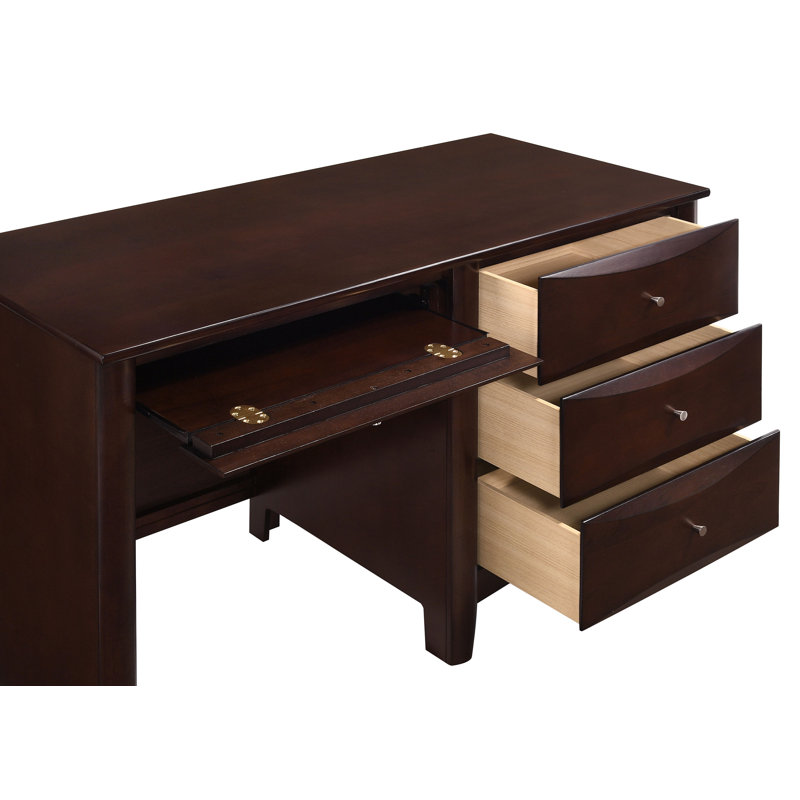 Bureau d'ordinateur à 4 tiroirs Aparajita