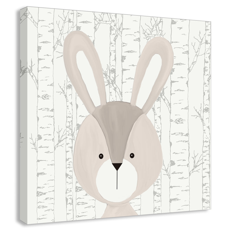 Art sur toile Woodland Friends 3, H 24 po x l 24 po x P 1,5 po