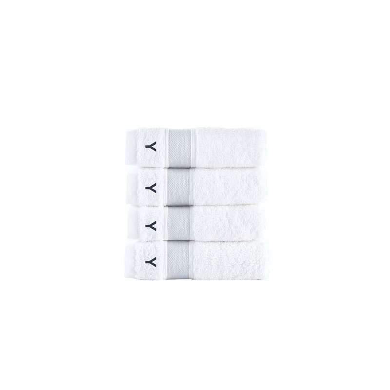 Dieter 4 pcs Wash Towels, Silver, Wash Towels - 4 Pack, Y