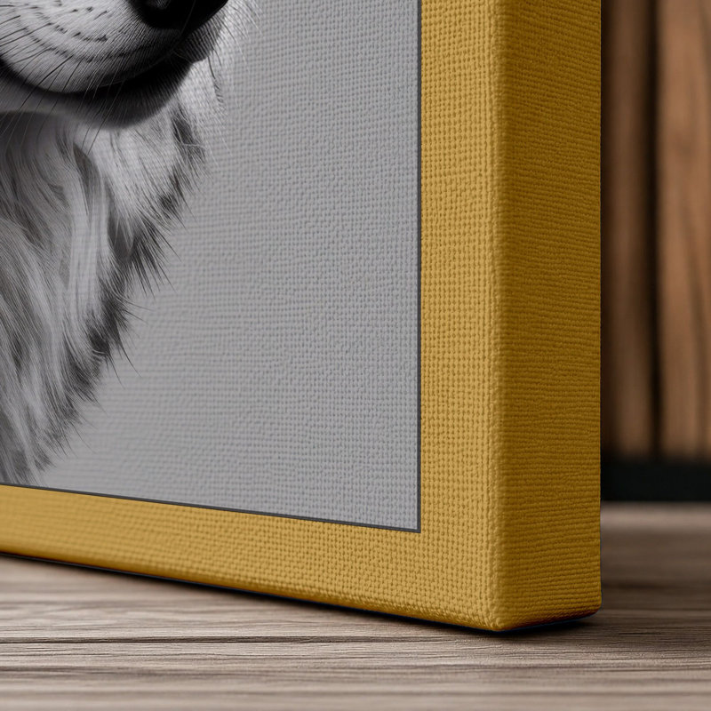 Print, 36x24 - 91.4 x 61.0 cm, Ochre Border