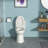 Ceramic One Piece Toilet,Dual Flush With Soft Clsoing Seat