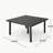 FIONA 64" SQUARE DINING TABLE