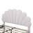 Charming Velvet Upholstered Platform Bed With Artistic Headboard For Cozy Sleep-399015319-399015316