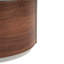 TABLE RONDE DOUBLE À RANGEMENT EN MDF