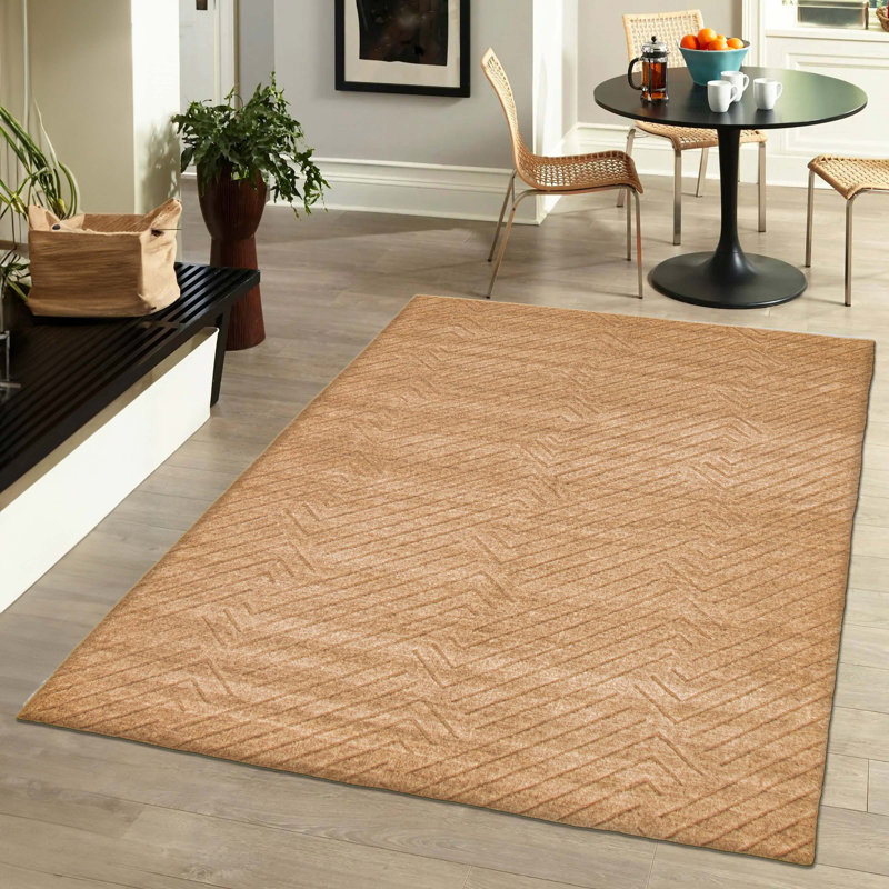 Kashkuli Gabbeh Tan Rug 6'5" x 9'3"