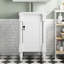 Meuble-lavabo compact et élégant avec tablette réglable et fabrication durable-113754329