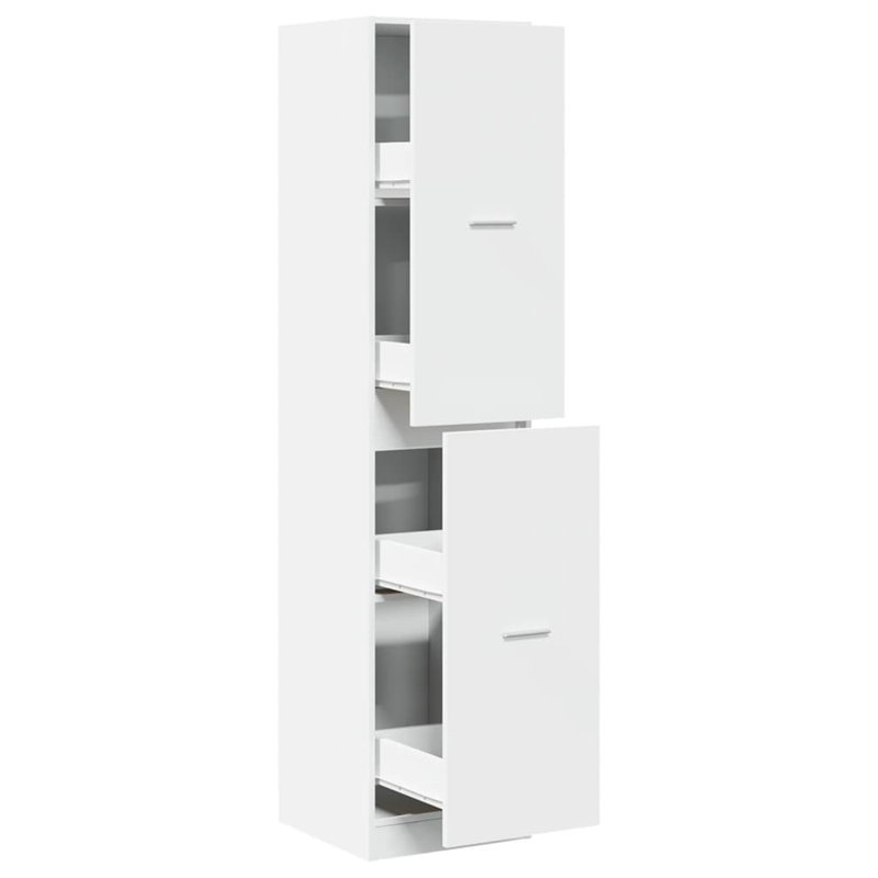 Roswita Bathroom Storage, White