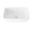 STYLISH Contempo 19"L White Rectangular Vessel Sink