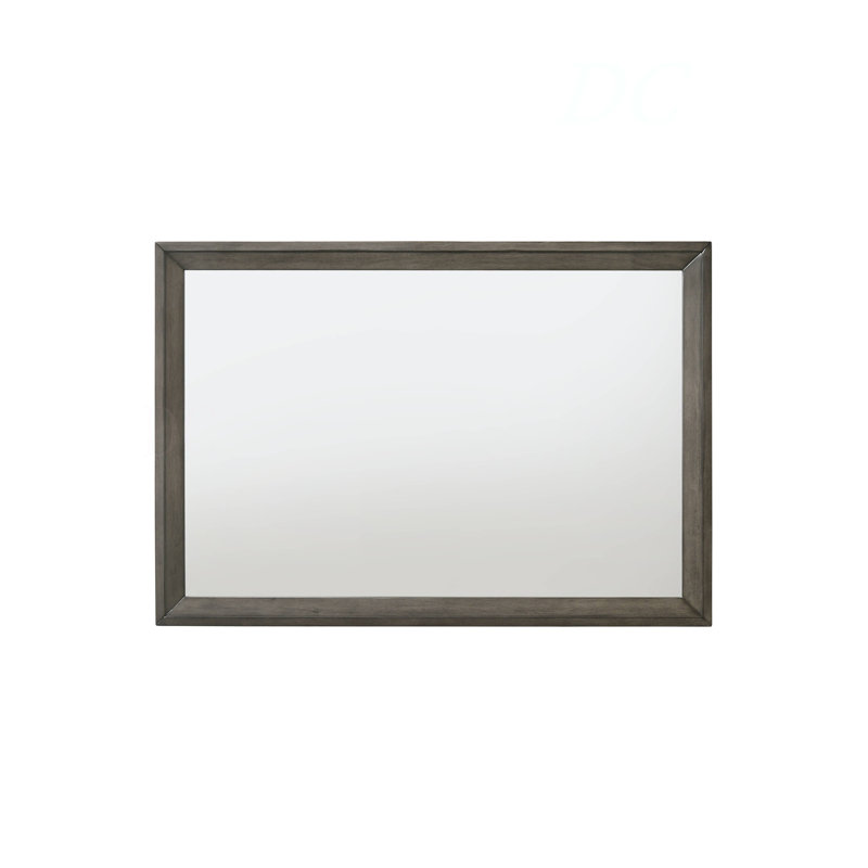 Escher Gray Oak Finish Mirror