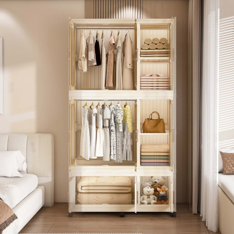 Organisateur de garde-robe portable pour vêtements