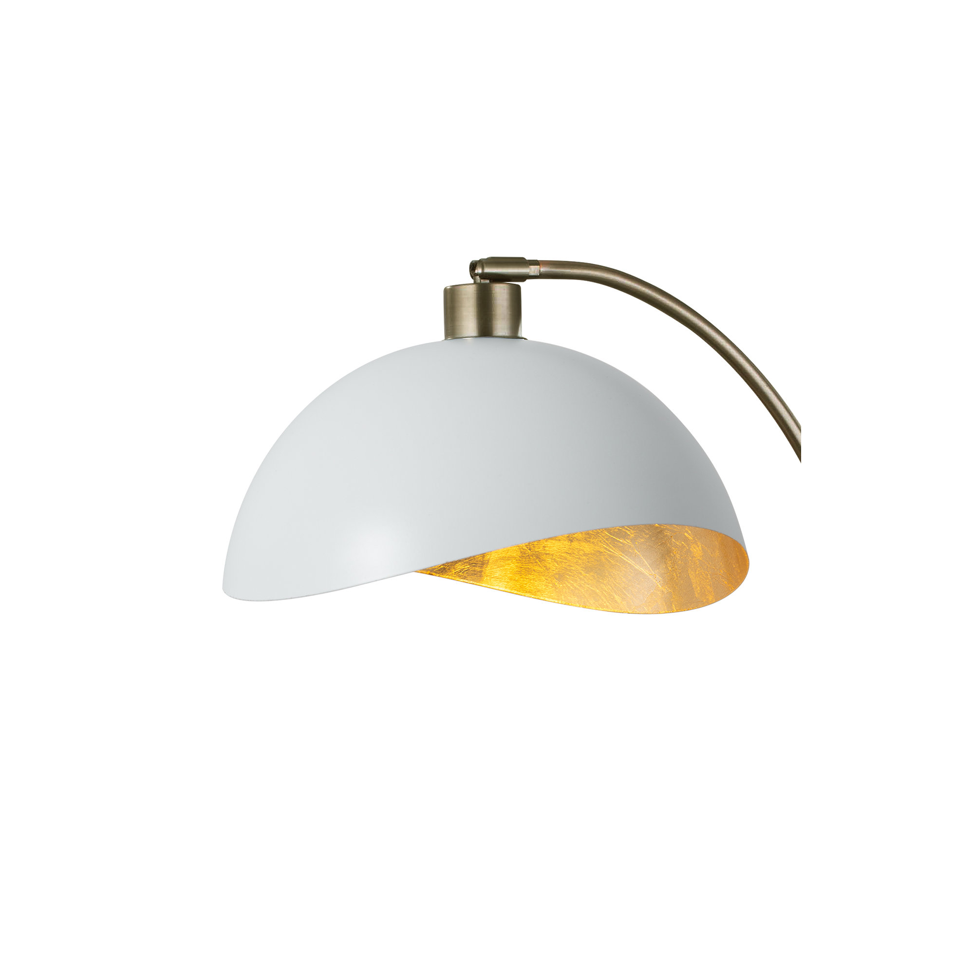 Luna Bella Bella 24" Dimmable Table Lamp, White, White