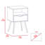 Table de chevet 1 tiroir 1 tablette-561278583