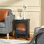 Badgett Marlow Home Co. 39cm W Electric Fireplace with 6138 BTU-502053714