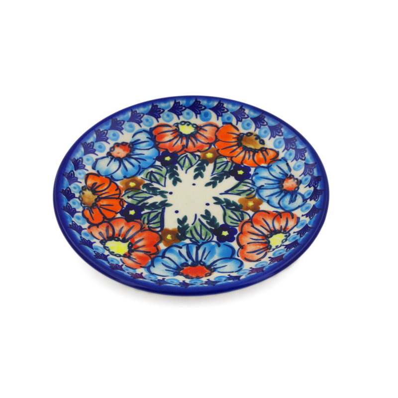 Polish Pottery 7" Appetizer Plate