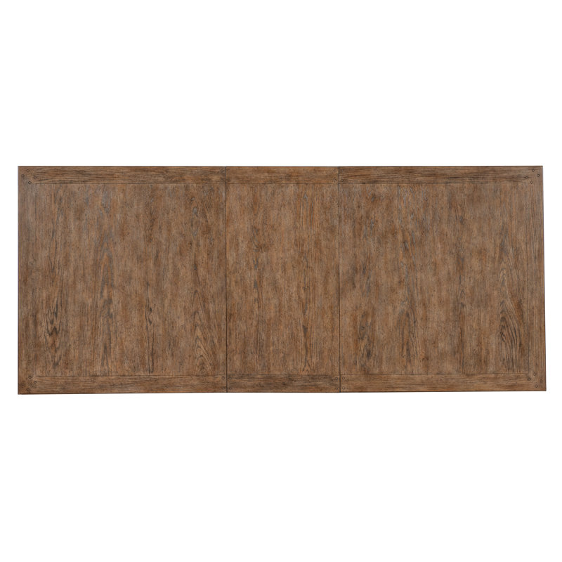 Americana Leg Dining Table with 22" Leaf, Molasses