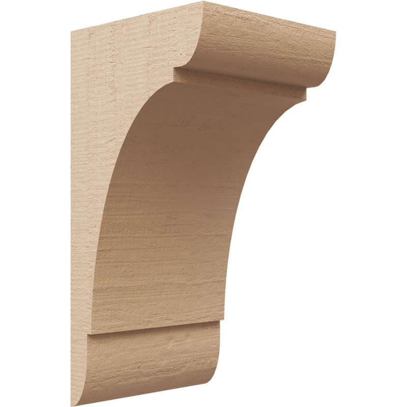 Bois de cèdre brut olympique TimberThane Corbel, brun clair apprêté, H 14 po x l 7 po x P 7 po