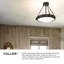Collier Semi-Flush Mount Ceiling Light - Heritage Brass-24611119-24611120-122266308