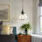 1 - Light Single Pendant With Clear Glass-1260606666