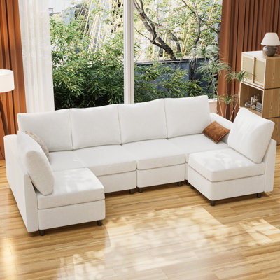 VINGLI 6-Piece Modular Sectionals