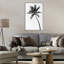 Giclée encadrée de palmier Minimal Island, design par Natalie Carpentieri-1292541829-1292541828