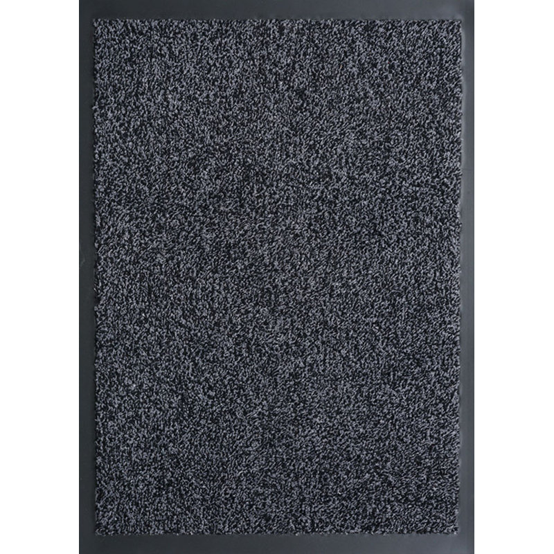 Aarianna Non-Slip Doormat, Anthracite, Rectangle 40 x 60cm