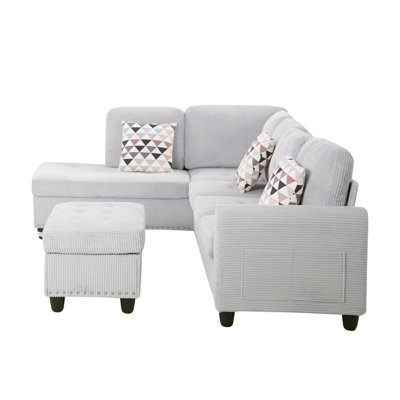 3 - Piece Upholstered Sectional