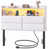 Lit simple en velours blanc est en rupture de stock