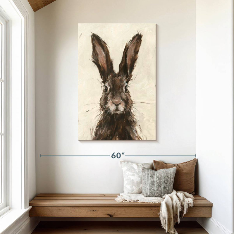 Brampt European Hare I, 45" H x 30" W