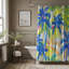 Retro Island Motifs - 1 Piece Standard Shower Curtain-581251385