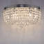 Dovray Crystal Flush Mount