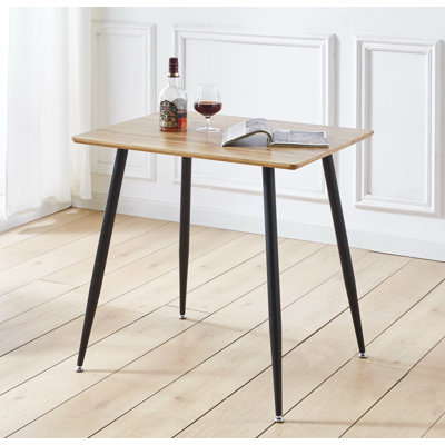 Ixone Rectangular 80Cm L x 60Cm W Dining Table