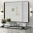 Molly Tempered Glass and Metal Framed French Cleat Mounted Wall Bathroom / Vanity Mirror-86849823-86873724-120985719