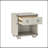 Gray Finish Nightstand