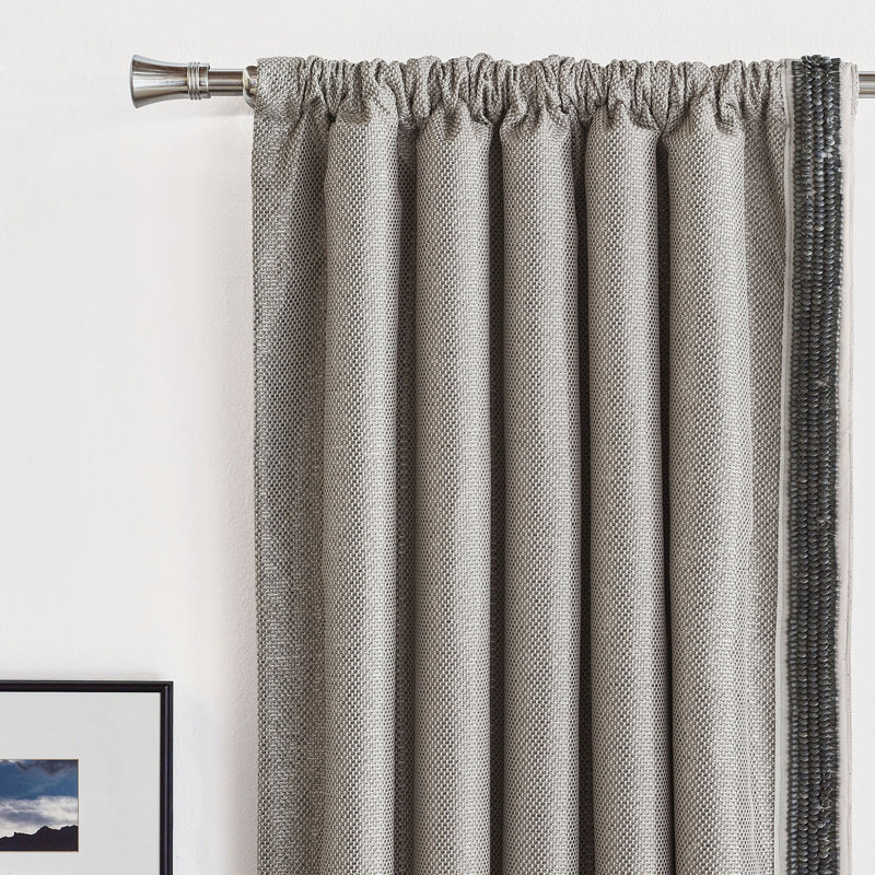 Taos Room Darkening Curtain, 96" W x 84" L, Left