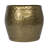 Debossed Metal Drum Side Table