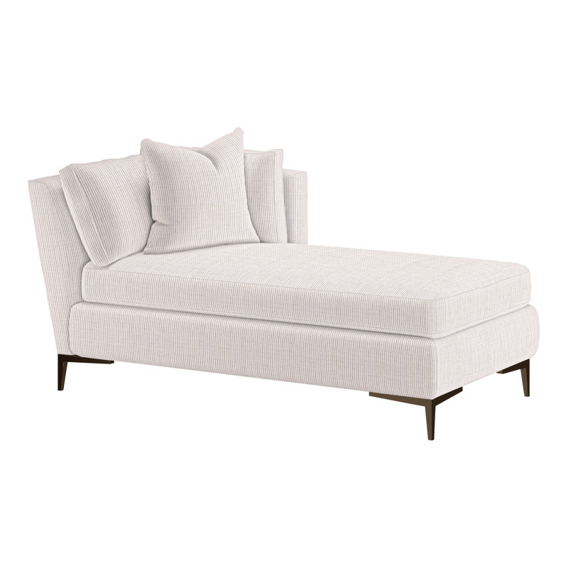 Aiden Chaise Lounge, Antique Bronze, Right Hand Facing, Perigold Rest Meadow
