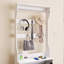 Range-chaussures, armoire à chaussures avec 3 tiroirs rabattables, range-chaussures pour la maison