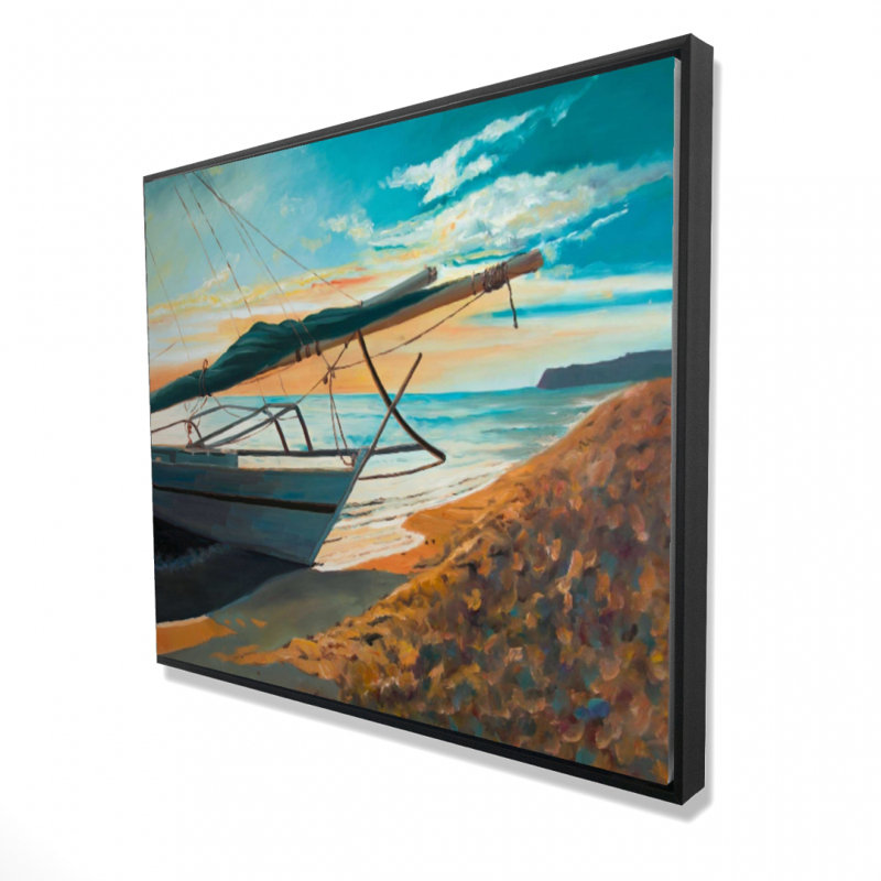 «Peaceful Seaside» sur toile