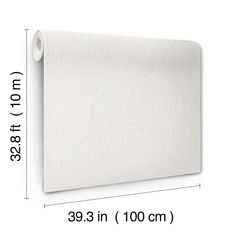 Linen Wallpaper, Gray