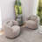 Bruschi 34" Wide Boucle Polyester Upholstered Swivel Armchair-79620934