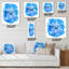 Follow Your Dreams I - Horloge murale moderne-227404659