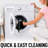 Zulay Kitchen Cotton Wash Cloths - 8 Pack Absorbent Kitchen Towels Machine Washable-1415962137-1415962130