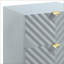 Table de chevet 2 tiroirs Gaines Grey