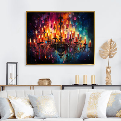 Lustre brillant pointillisme chromatique