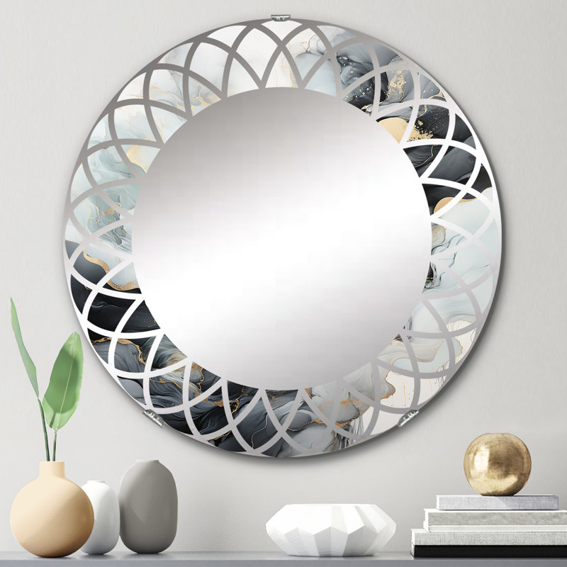 Stafani Circle Mirror, 24" x 24"