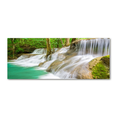 Waterfalls - No Frame Print on Canvas